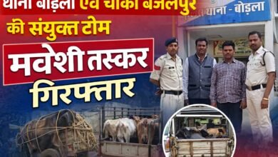 थाना बोड़ला एवं चौकी बैजलपुर की संयुक्त टीम द्वारा मवेशी तस्करी में संलिप्त आरोपियों को पकड़ा गया। IMG 20260218 WA0008